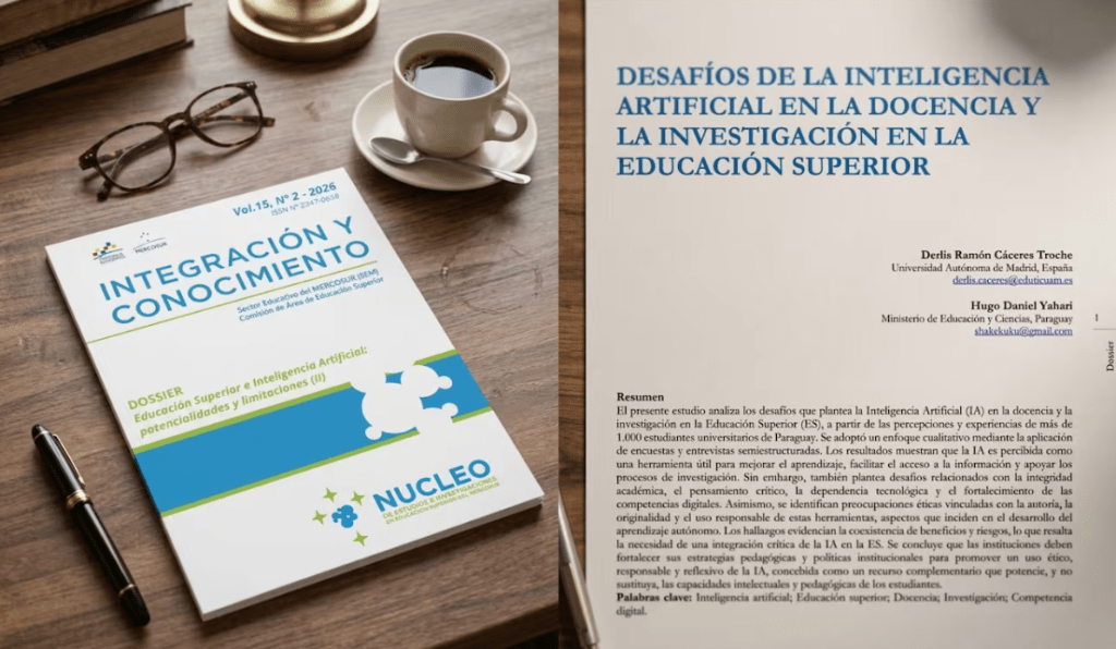 Investigadores paraguayos analizan el impacto de la inteligencia artificial en&nbsp;universitarios